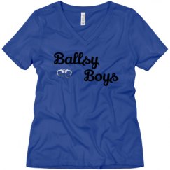 Ladies Relaxed Fit V-Neck Tee