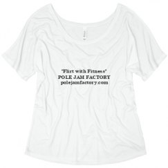 Ladies Flowy Slouchy Tee