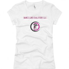 Ladies Slim Fit Basic Promo Jersey Tee