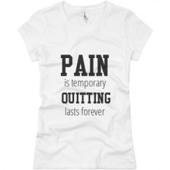 Ladies Slim Fit Basic Promo Jersey Tee