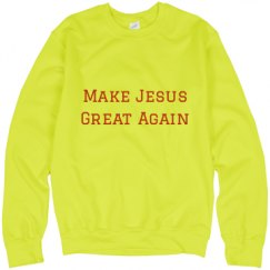 Unisex Neon Crewneck Sweatshirt
