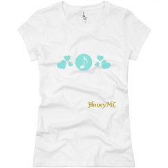 Ladies Slim Fit Basic Promo Jersey Tee