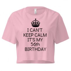 Ladies Festival Cali Crop Top Tee