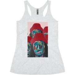 Ladies Slim Fit Super Soft Racerback Triblend Tank