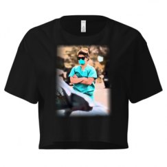 Ladies Festival Cali Crop Top Tee