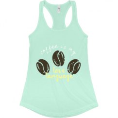 Ladies Slim Fit Racerback Tank Top