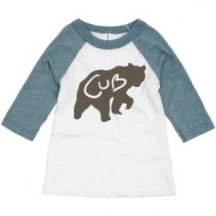 Toddler 3/4 Sleeve Raglan Tee