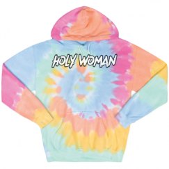 Unisex Tie-Dye Fleece Hoodie