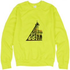 Unisex Neon Crewneck Sweatshirt