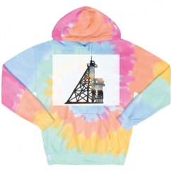 Unisex Tie-Dye Fleece Hoodie
