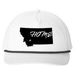 Snapback Five-Panel Rope Hat