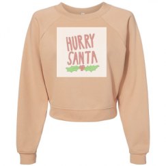 Women's Raglan Pullover Fleece