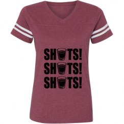 Ladies Relaxed Fit Vintage Sports Tee