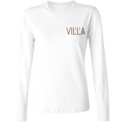 Ladies Relaxed Fit Basic Long Sleeve Tee