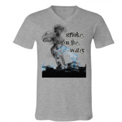 Unisex V-Neck Jersey Tee