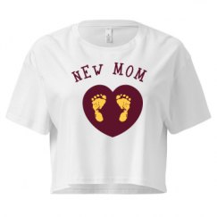 Ladies Festival Cali Crop Top Tee