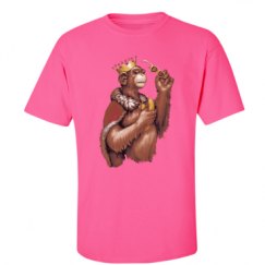 Unisex Ultra Cotton Safety Neon Crewneck Tee