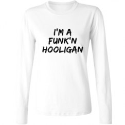 Ladies Relaxed Fit Basic Long Sleeve Tee