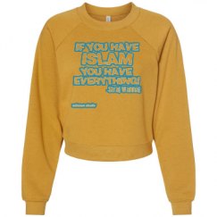 Women's Raglan Pullover Fleece