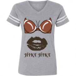 Ladies Relaxed Fit Vintage Sports Tee