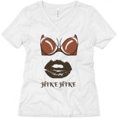 Ladies Relaxed Fit V-Neck Tee