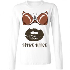 Ladies Relaxed Fit Basic Long Sleeve Tee