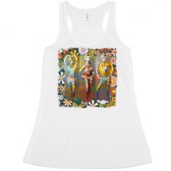 Ladies Flowy Racerback Tank