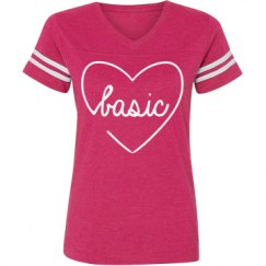 Ladies Relaxed Fit Vintage Sports Tee