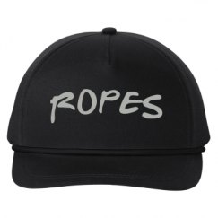 Snapback Five-Panel Rope Hat