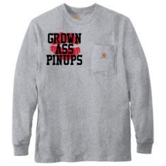 Unisex Carhartt Pocket Long Sleeve Tee