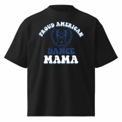 Unisex Organic Oversized High Neck T-Shirt