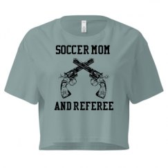 Ladies Festival Cali Crop Top Tee