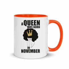 11oz Ceramic Mug with Color Inside