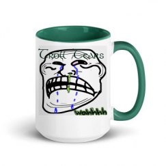 15oz Ceramic Mug with Color Inside