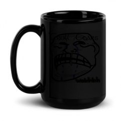 15oz Black Glossy Mug