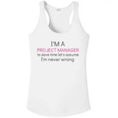 Ladies Athletic Performance Racerback Tank