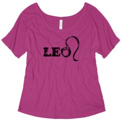 Ladies Flowy Slouchy Tee