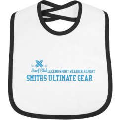 Infant Contrast Trim Bib