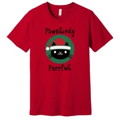 Pawsitively purrfect tee