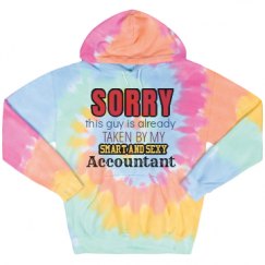 Unisex Tie-Dye Fleece Hoodie