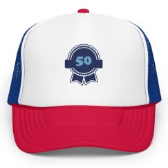 50th Birthday Cap