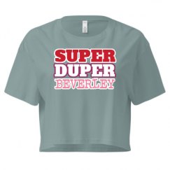 Ladies Festival Cali Crop Top Tee