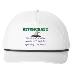 Snapback Five-Panel Rope Hat