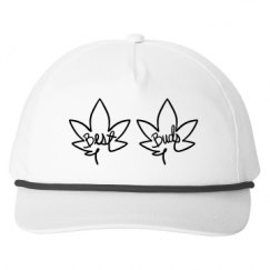 Snapback Five-Panel Rope Hat