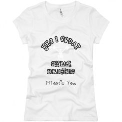 Ladies Slim Fit Basic Promo Jersey Tee