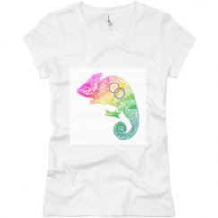 Ladies Slim Fit Basic Promo Jersey Tee