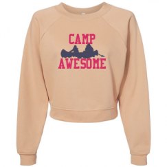 Women's Raglan Pullover Fleece