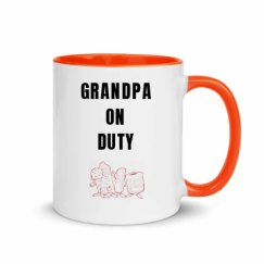 11oz Ceramic Mug with Color Inside