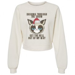 Women's Raglan Pullover Fleece