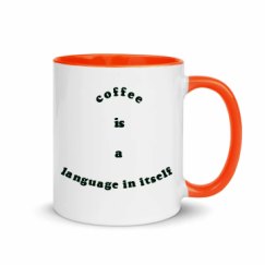 11oz Ceramic Mug with Color Inside